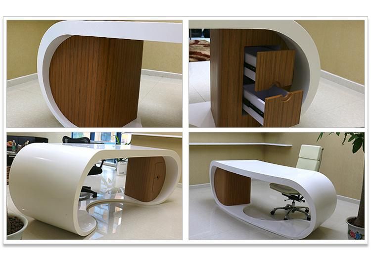 Chairman Room Corian Office Desk Modern Executive Desk