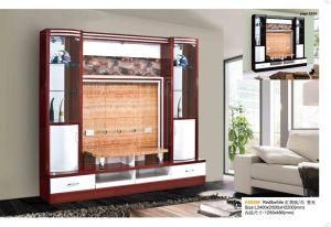 Living Room Furniture Wooden Marble Wall TV Cabinet