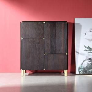 Wholesale Simple Modern Wooden Side Cabinet for Living Room (YA920S)