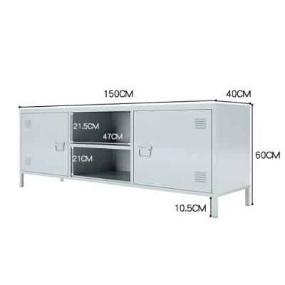 Wholesale Modern Style Metal Steel TV Stand Cabinet Colorful TV Table