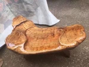 Natural Tree Pattern Root Carving Tea Table for Kungfu Tea