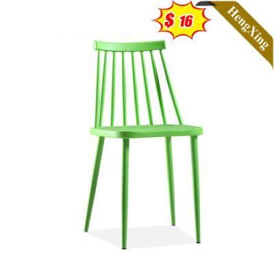 Manufacturer Wholesale Comfortable Modern Dining Room Furniture Green Wood Windsor Chair