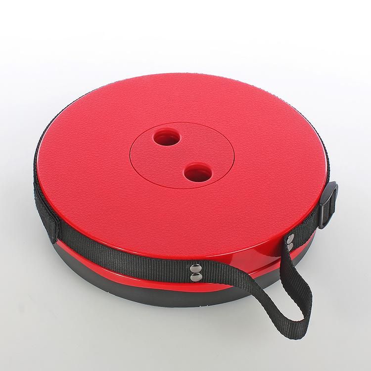 Round Multifunctional Folding Telescopic Stool with Rope