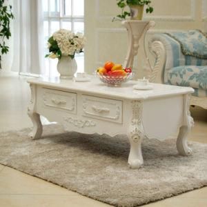 Luxury Carving Center Table End Table