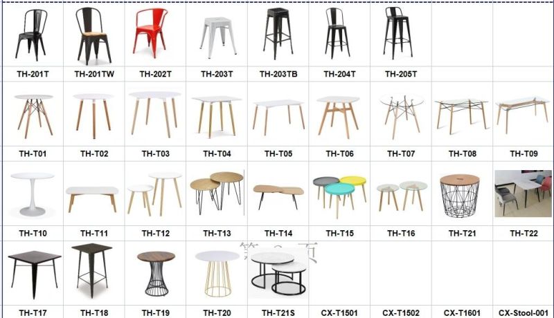 New Design Hot Sale Luxury Dining Room Furniture Comfortable Velvet Plastic Tolix Dining Outdoor Chairs
