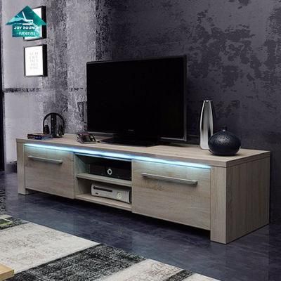 2019 New Design Modern Living Room MDF Wood LED TV Stand