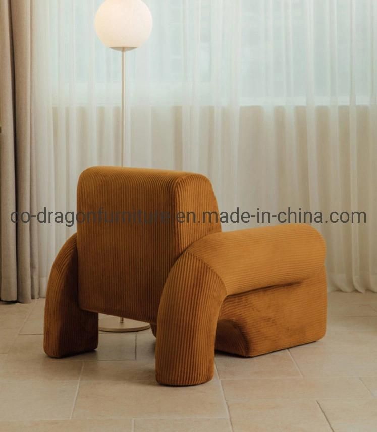 New Design Fashion Livingroom Furniture Fabric Leisure Chair with Arm