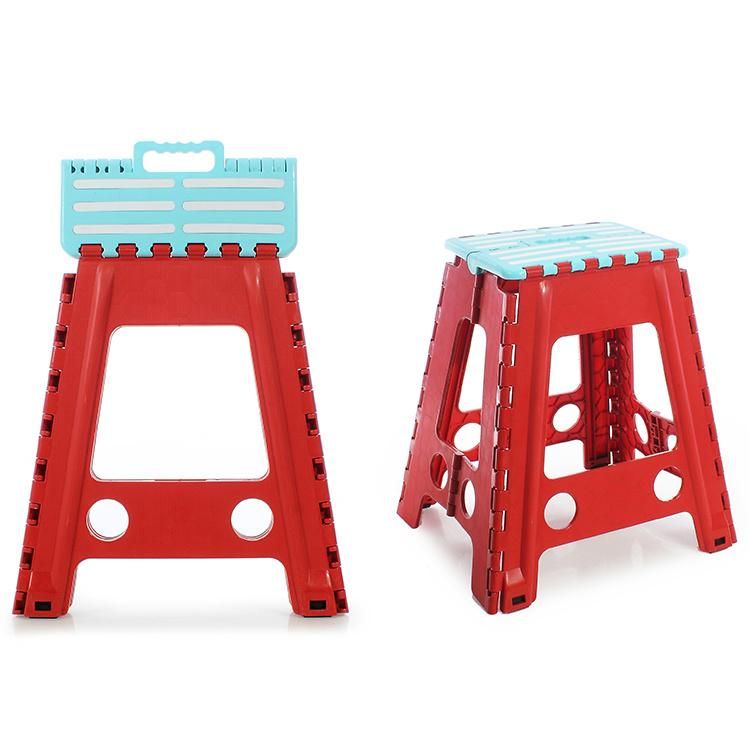 Easy to Carry Indoor and Outdoor Folding and Easy to Store The Thickened High Plastic Folding Stool