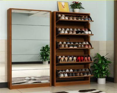 Wooden Shoe Rack Cabinet for Bathroom Cabinet School Cabinet with Modern Shoe Cabinet Design
