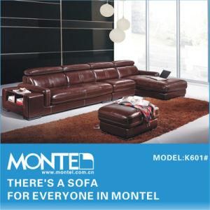 Modern Leather Corner Sofa, American Style Leather Sofa Sets
