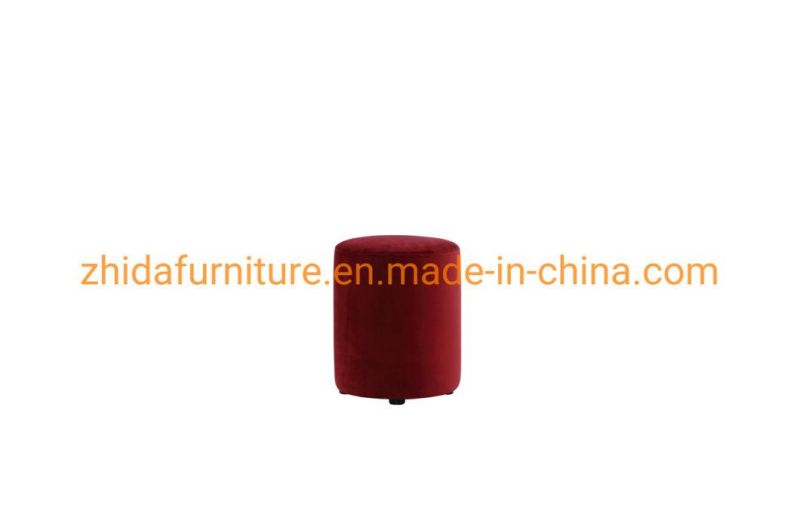 Chinese Living Room Furniture Flora Simple Ottoman