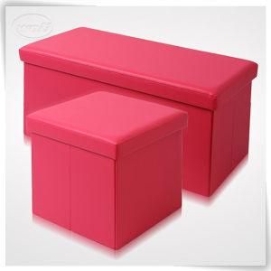 Foldable Handmade Storagesofa Bed Ottoman with Ottoman