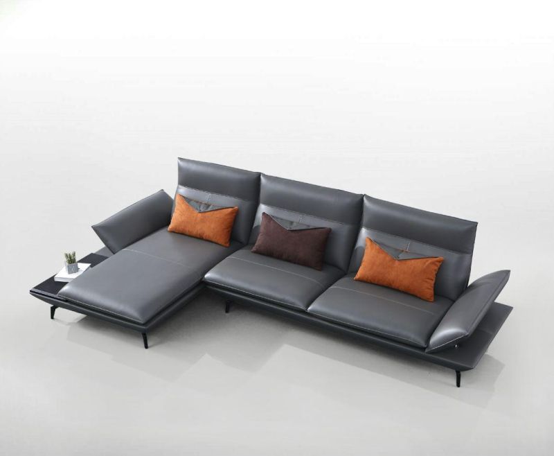 Chinese Manufacturer Warranty Home Furniture Leather Sofa Set in Living Room Furniture