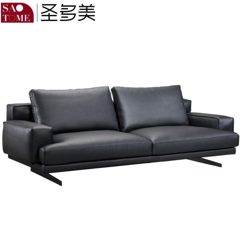 Sponge with Armrest Carton Packed Restaurant Furniture Living Room Sofa Set