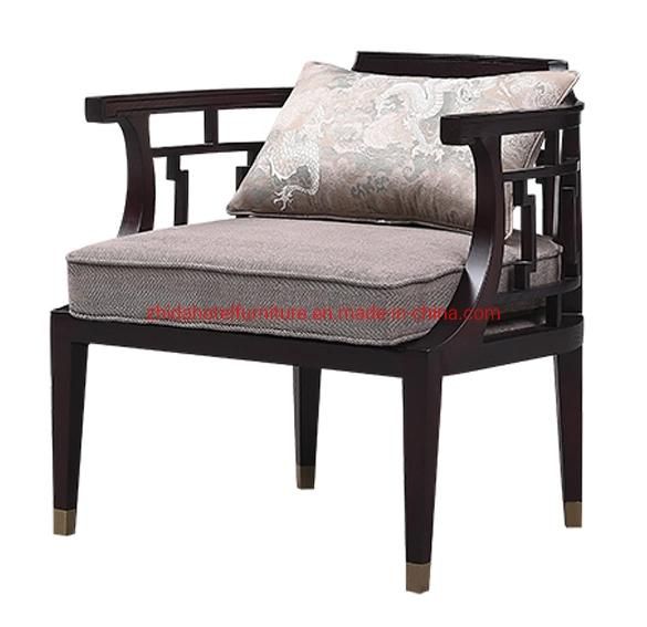 Chinese Antique Solid Wood Living Room Reception Chair for Bed Room