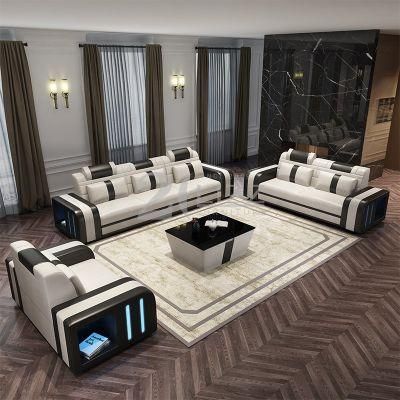 Modern Living Room Home LED Sofa Furniture Set