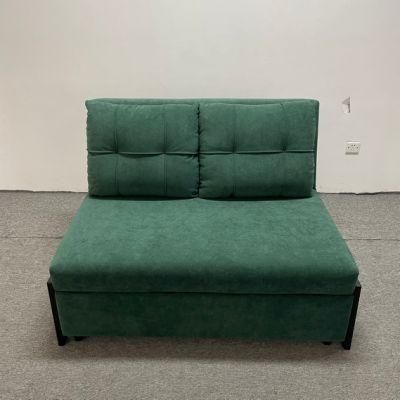 Green Technology Velvet Small Family Sofabed