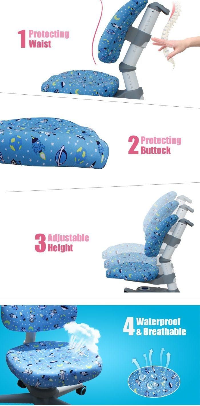 Good-Looking Plastic Metal Furniture Ergonomic Chair for Children