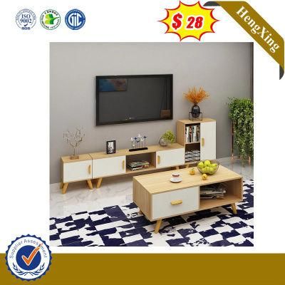 Modern Whiter Color Livingroom Cabinet Furniture Wooden Side TV Table UL-9be206
