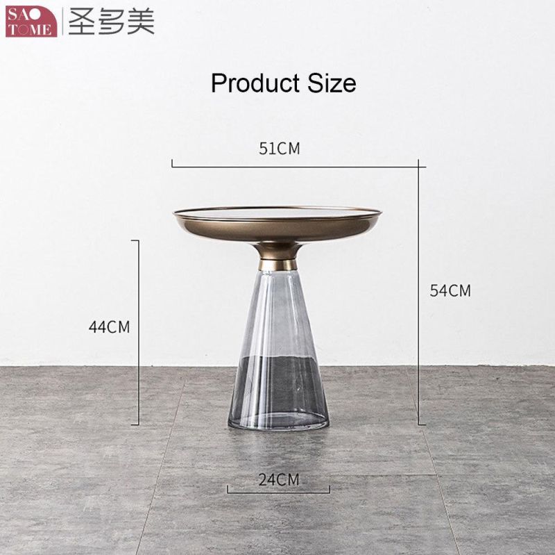 New Promotion Two Round Table Set Metal Coffee Table