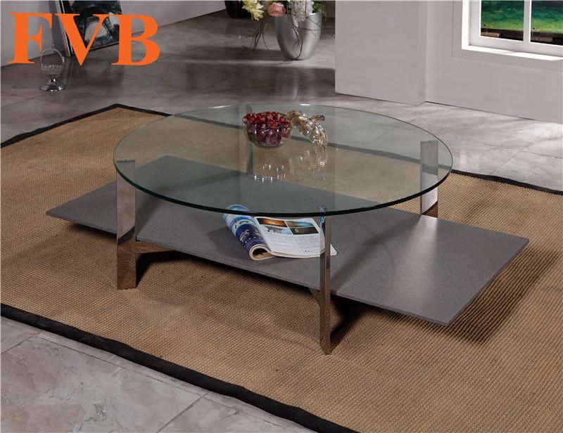 Classical Metal Coffee Table with Antique Bronze Finish Color