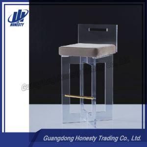 Gh-Kc132 Wholesale New Design Acrylic Transparent Chair with Cushion
