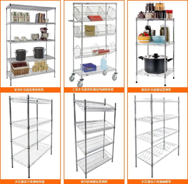 Storage Shelf Portability Multi Layer Shelf