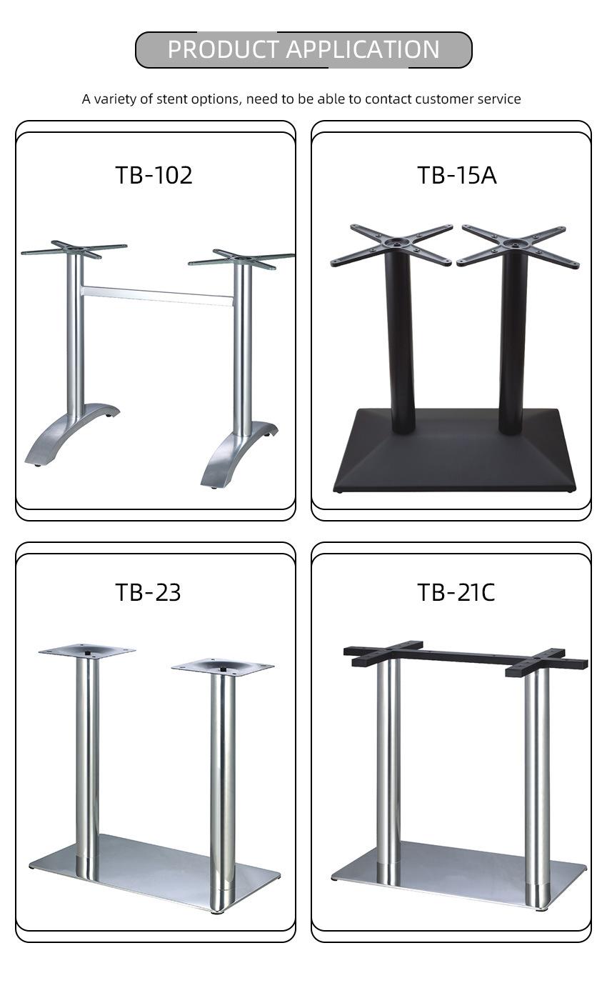 Modern Home Balcony Bar Furniture Iron Frame Glass Coffee Table