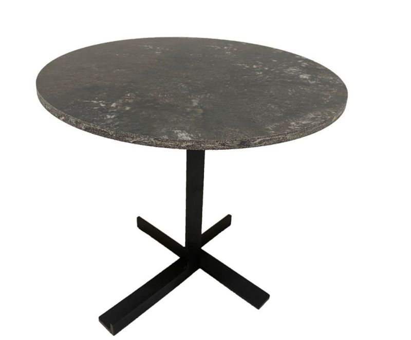 Cj-047 Ceramic Top Side Table /Ceramic Coffee Table /Home Furniture /Hotel Furniture /Metal Coffee Table/Wooden Coffee Table