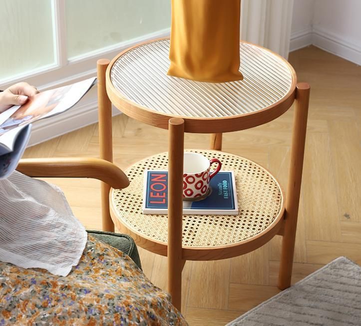 Living Room, Bedroom Furniture Solid Wood Side Table, End Table