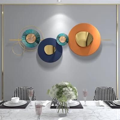 Best Selling Modern Metal Wall Decor Geometric Round Home Wall Art