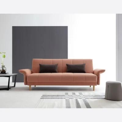 Wholesale Modern Design Multi-Purpose Folding Living Room Wood Frame Sofa
