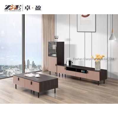 Modern Home Furniture Living Room Furniture Wooden TV Stand Coffee Table