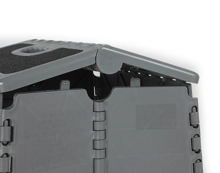 Sand Paper Non-Slip Durable Plastic Folding Stool for Car