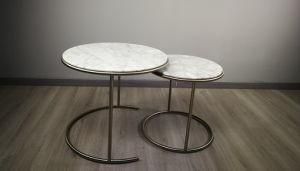 Modern Marble Top Coffee Table