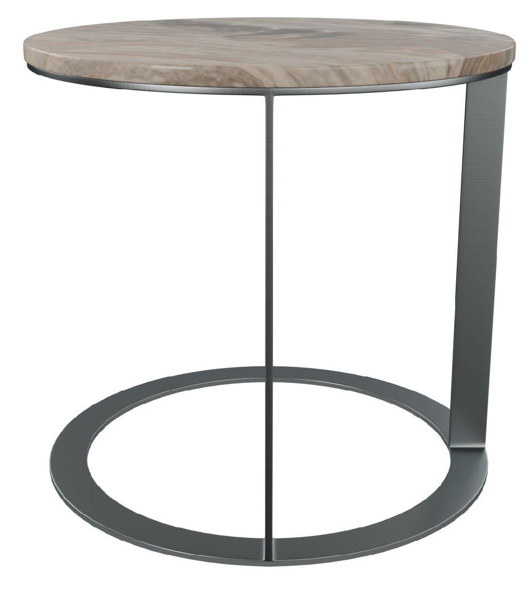 CT105 Natural Marble Side Table, Italian Design Side Table in Home and Business Hotel Customization