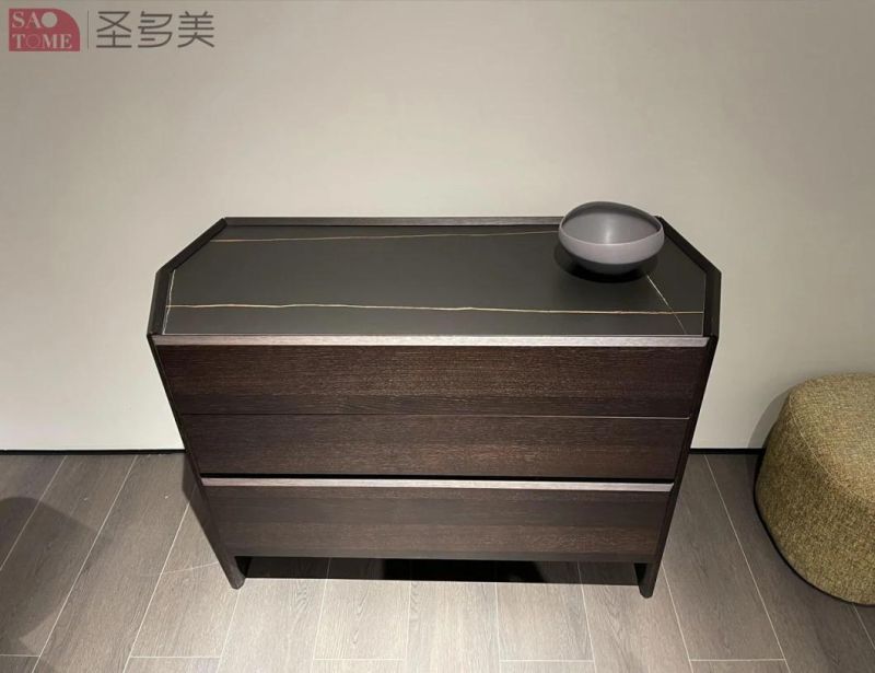 Luxury Wooden Console Table Side Cabinet Living Room Furniture Modern Storage Bedroom Drawer Chest Cabinet