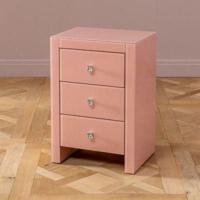 Simple Style Quality Assurance Antique Paint Mirror Bedside Cabinets