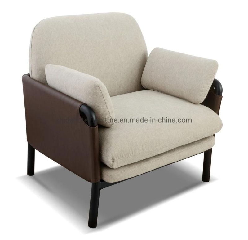 Modern Wooden Armrest Living Room Furniture Hotel Restaurant Coffee Shop Chair