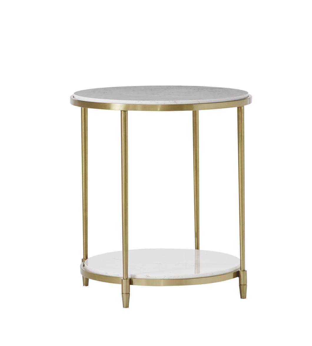 Glass Top High Quality Living Room Side Table