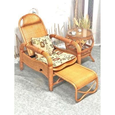 Adjustable Outside Reclining Chair Adjustable Rattan Living Room Chairs Wyz19561