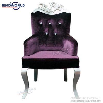 Royal King Luxury Style King Throne Chair Furniture High Back Wedding King Throne Chair