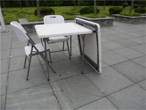 87cm Hot Sale Plastic Folding Square Table for Picnice Use