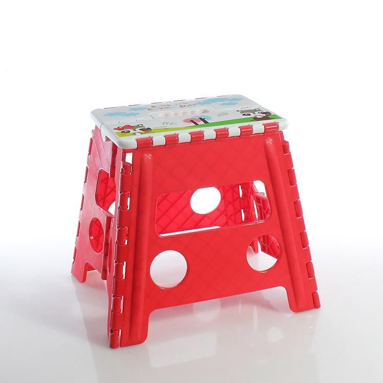 Animal Cute Household Folding Plastic Bench