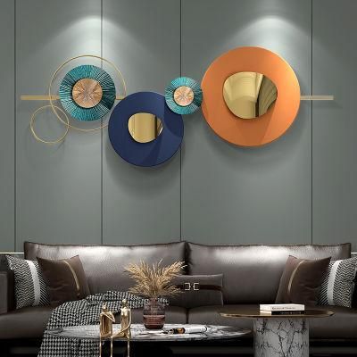 Home Party Wall Decoration Modern Nordic 3D Metal High Quality Panel Wall Decorative Wall Art Hanging Decor Living Room