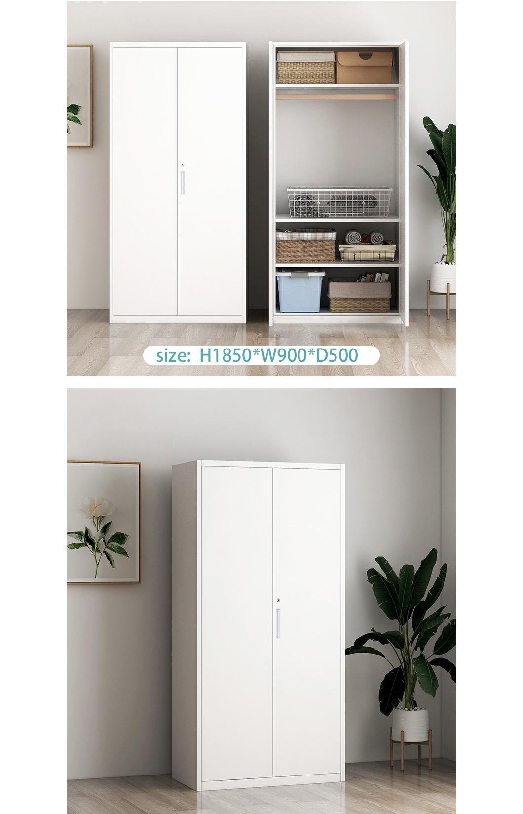 High Balcony Open Door Locker Large Storage Wardrobe Cabinet