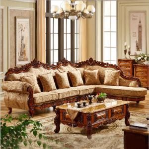 European Living Room Furniture Antique Fabric Sofa E127