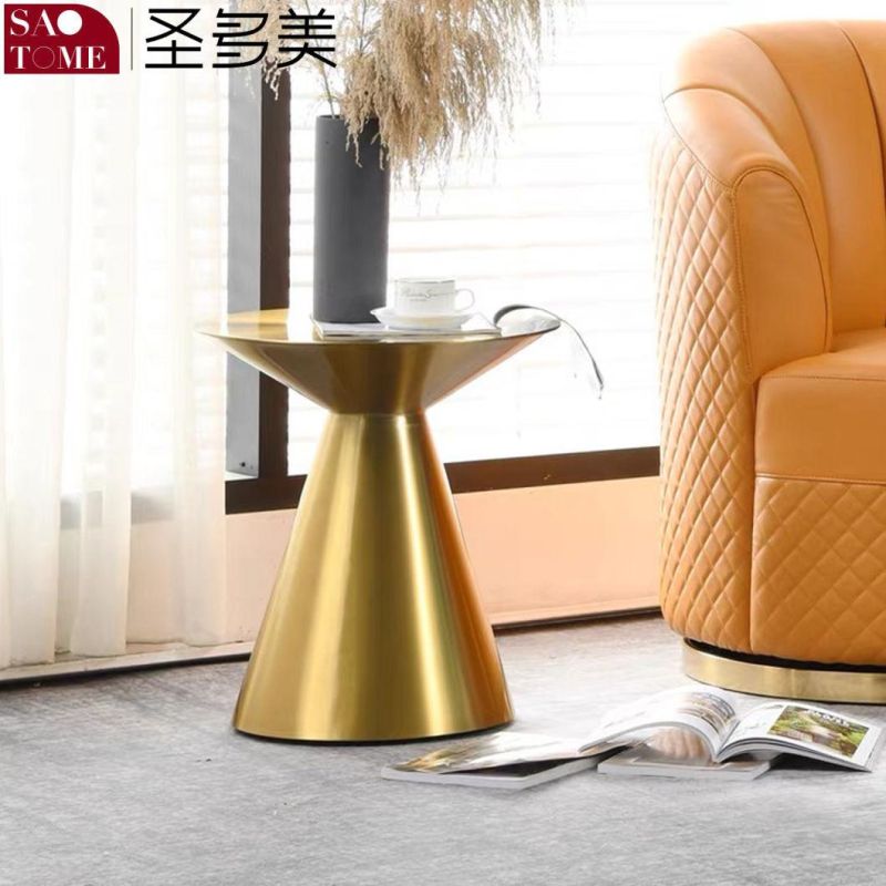 Modern Living Room Furniture T-Shaped Round Tea Table