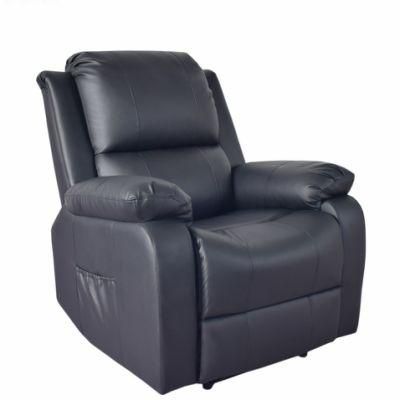 Jky Furniture American Design Leather Leisure Recliner Sofa with Handle