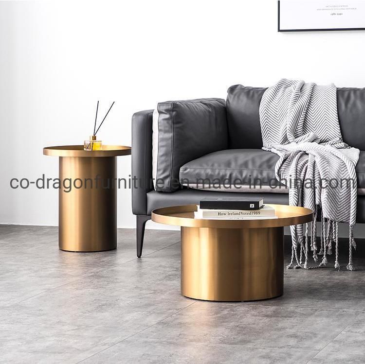 Hot Sale Living Room Furniture Metal Coffee Side Table Group